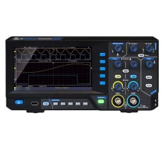 osciloscop digital peaktech, p1402, functie autoscale, 2 canale, afisaj tft, negru