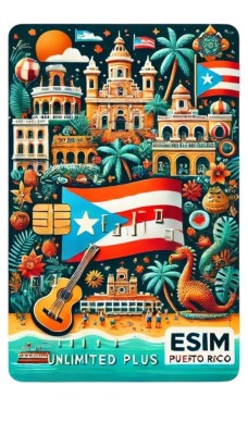eSIM Puerto Rico, Unlimited Plus, 30 Days foto