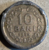 Cumpara ieftin MONEDA 10 BANI 1954 TRANSF.PANDANT,MEDALION/PORTFOTO.