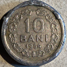 MONEDA 10 BANI 1954 TRANSF.PANDANT,MEDALION/PORTFOTO.