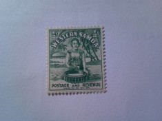 Timbru Samoa Britanic 1935 Motive locale , 1/2p