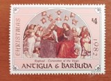 ANTIGUA-1982-&#039;&#039;PICTURI- CELEBRE-RAFARL-RELIGIE&#039;&#039;CRACIUN-82-MADONA cu Pruncul&#039;&#039;-1v..-MNH NESTAMP. -Calitate EXTRA, Nestampilat