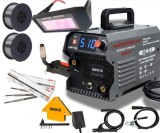 *MEGA PACHET* Aparat de sudura tip Invertor cu sarma 510A, + *x2 sarma 1.0mm, x2 electrozi 2.5mm, Ochelari automati, magnet* MMA/MIG/MAG/TIG *CABLU SU