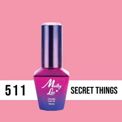 Lac gel MOLLY LAC UV/LED gel polish Miss Iconic - Secret Things 511, 10ml foto