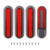 Set 4 Capace Roata Reflectorizante Xiaomi M365 Pro 2 1S Mi3 Essential, Protectie Trotineta Electrica, Siguranta Noapte