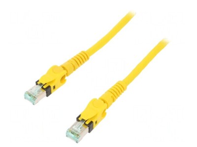 Patch Cord S/FTP Cat6a, 20m, Galben foto