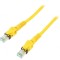 Patch Cord S/FTP Cat 6a Cu PUR Galben 10m