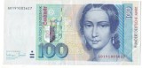 SV * Germania 100 MARK 1996 * RFG Inainte de Unificare +/- XF