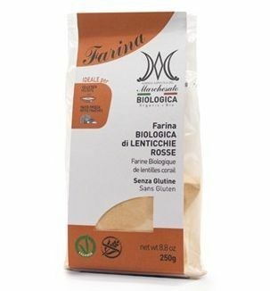 Faina de linte rosie fara gluten eco 250g Marchesato foto