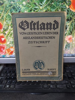 Ostland vom geistigen leben der auslanddeutschen zeitschrift mar. 1926 Sibiu 181 foto