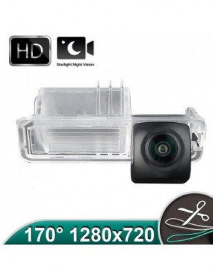 Camera marsarier HD, unghi 170 grade cu StarLight Night Vision pentru VW Golf 6, Golf 7, Passat B7, Amarok - FA8198 foto