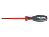 Șurubelniță izolată Pozidriv PZ2 100mm PROLINE Soft-Touch VDE IEC 60900