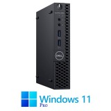 Mini PC Dell OptiPlex 3060, Quad Core i3-8100T, 8GB DDR4, 256GB SSD, Win 11 Pro