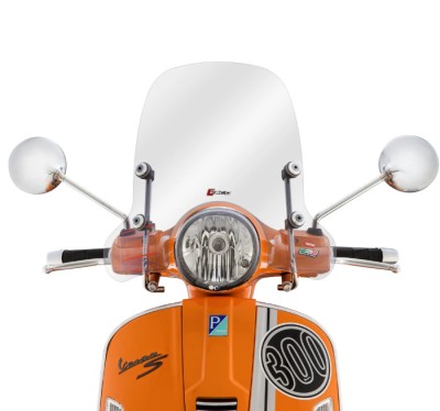 Parbriz mediu transparent Vespa Granturismo - GT - GTS - GTS Touring - Super GTS 125-200-250-250-300cc foto