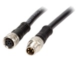 Cablu Senzori Automatizări M8-M8 4 Pin