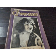 CINEMA - REVISTA INDEPENDENTA SI IMPARTIALA A PRODUCTIILOR CINEGRAFICE , ANUL IV, NR.61/1927