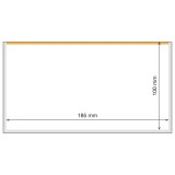 Folii de protecție pentru bancnote BASIC PLUS 185, pachet de 25, 185x100mm