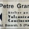 1931 Reclamă rom&acirc;nească Atelier Vulcanizare PETRE GRĂMESCU București interbelic Bd. Basarab Nr 5 Piata Victoriei cauciucuri auto masini mestesug