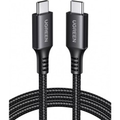 Cablu Date si Incarcare USB-C - USB-C UGREEN US567, 60W, 2m, Gri