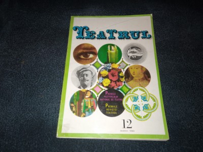 REVISTA TEATRUL NR 12 1969 foto