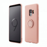 Husa Vetter pentru Samsung Galaxy S9, Soft Pro with Magnetic iStand, Pink