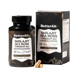 Better Alt Shilajit Sea Moss, Formula De Shilajit Cu Alge Marine, Ashwagandha