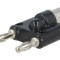 Mufă Banană 4mm Aurită cu BNC Soclu 15A
