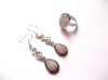 Set cu cuart roz 40902, Set bijuterii handmade