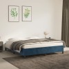 VidaXL Cadru de pat fără saltea, albastru &icirc;nchis, 180x200 cm, catifea 347340