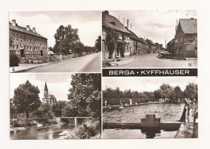 SG7 - Carte Postala - Germania, Berga-Kyffhauser, Circulata 1982