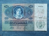 ⏳ 50 Kronen 1914 Austria Ungaria / Korona Coroane / Seria 536940