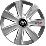Cumpara ieftin Set 4 Capace Roti GTX Gri R14, Pentru Toyota