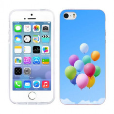 Husa iPhone 5S iPhone 5 Silicon Gel Tpu Model Baloons foto