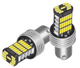 Led bec BAY15D 9F+36Lx4014 rosu 12-24V 2faze canbus
