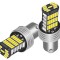 Led bec BAY15D 9F+36Lx4014 rosu 12-24V 2faze canbus