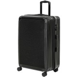 HOMCOM Valiză Rigidă Medie 71 L, Bagaj Extensibil cu 4 Roți, Geantă Umed/Uscat, 43 x 28 x 66 cm, Negru | Aosom Romania
