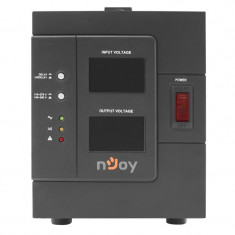 Avr njoy akin 2000 2000va/1600w cu releu lcd display functie de intarziere la pornire functie foto