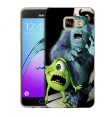 Husa Samsung Galaxy A5 2017 A520 Silicon Gel Tpu Model Monster Ink foto