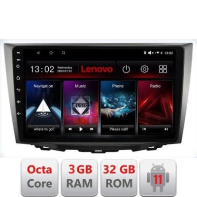 Navigatie Suzuki Kizashi 2009-2015 D-KIZASHI Octa Core cu Android Radio Bluetooth Internet GPS WIFI DSP 3+32 G LENOVO LITE CarStore Technology foto