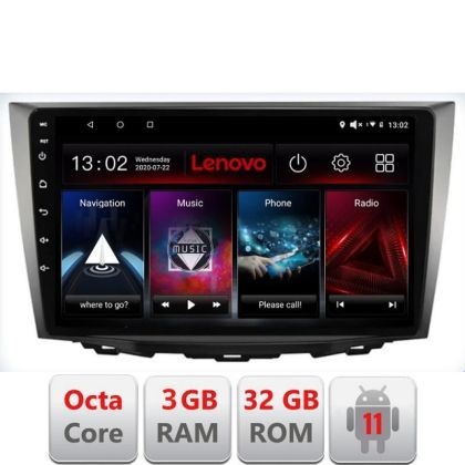 Navigatie Suzuki Kizashi 2009-2015 D-KIZASHI Octa Core cu Android Radio Bluetooth Internet GPS WIFI DSP 3+32 G LENOVO LITE CarStore Technology