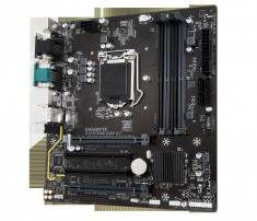 Placa de baza GIGABYTE H110M-D3H R2, LGA1151, Intel H110 ExpressChipset, 4 x DDR4 DIMM sockets supporting up to 64 GB of system memory,Support bulk foto