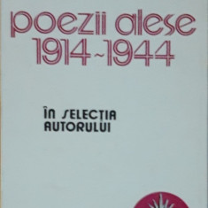 POEZII ALESE 1914 - 1944 - NICHIFOR CRAINIC