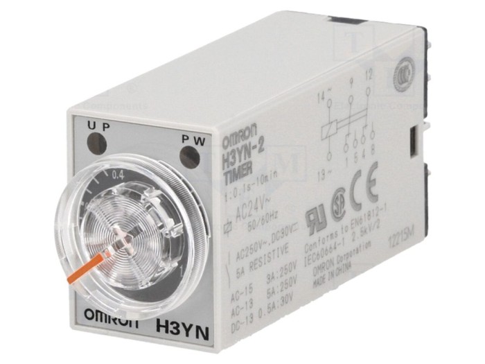 Timer Digital H3YN-2 AC24 24V AC