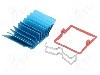 Radiator extrudat, aluminiu, 27mm x 27mm, albastra, Advanced Thermal Solutions - ATS-X50270G-C1-R0 foto