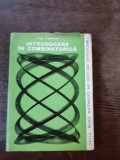 INTRODUCERE IN COMBINATORICA - IOAN TOMESCU