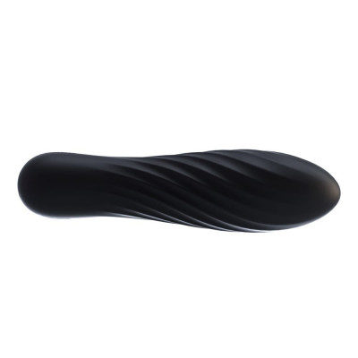 Tulip - Glonț vibrator, negru, 10.6 cm foto