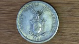 SUA - administratie WW2 Filipine - raritate 10g argint - 50 centavos 1944 XF/XF+, America de Nord