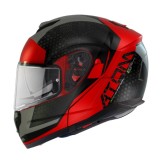 Cumpara ieftin Casca modulara MT Atom SV Adventure A5 rosu mat Pinlock ready