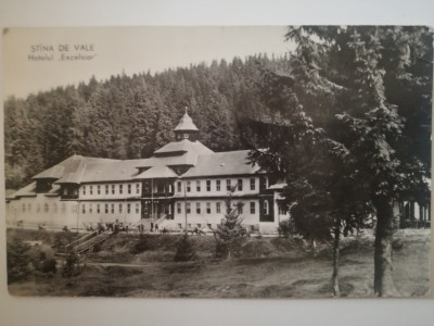 Carte Poștală 1965, St&amp;acirc;na de Vale, Hotelul Excelsior, circulată foto