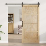 VidaXL Ușa Interioară Maro 93 x 202 cm placaj